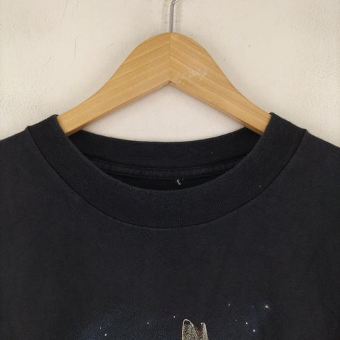 90s シングルステッチ アニマルプリントクルーネックTシャツ メンズ