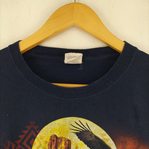 フルーツオブザルーム FRUIT OF THE LOOM アニマルプリントクルーネックTシャツ メンズ JPN:XL