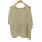 イエナ IENA 20SS LA BOUCLE ハンドホップル柄 プルオーバー 半袖 ニット セーター Vネック レディース