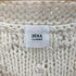 イエナ IENA 20SS LA BOUCLE ハンドホップル柄 プルオーバー 半袖 ニット セーター Vネック レディース