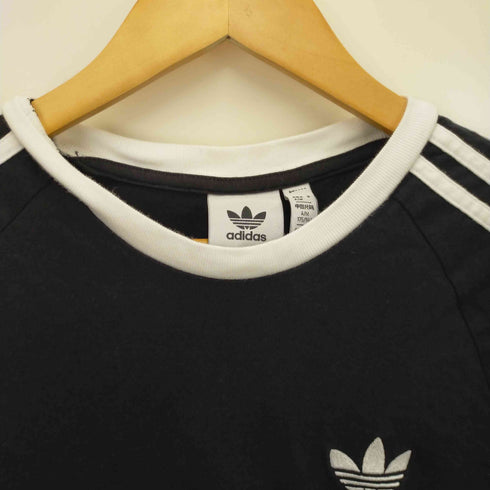 アディダス adidas クラシックス スリーストライプス Tシャツ レディース import:M