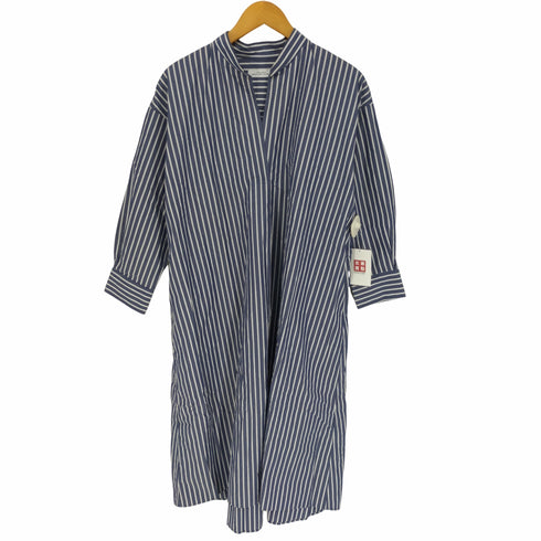 ユナイテッドアローズグリーンレーベルリラクシング UNITED ARROWS green label relaxing ランダムストライプ Aライン ワンピース レディース FREE