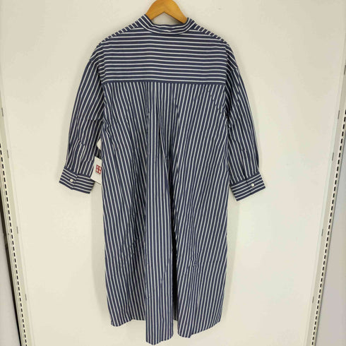 ユナイテッドアローズグリーンレーベルリラクシング UNITED ARROWS green label relaxing ランダムストライプ Aライン ワンピース レディース FREE