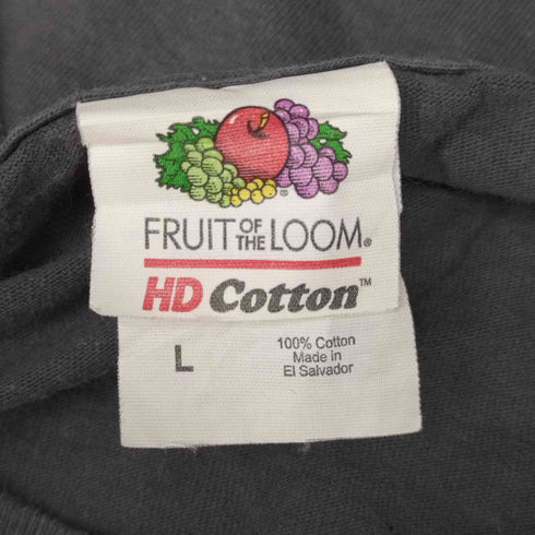 フルーツオブザルーム FRUIT OF THE LOOM アニマルクルーネックTシャツ メンズ JPN:L