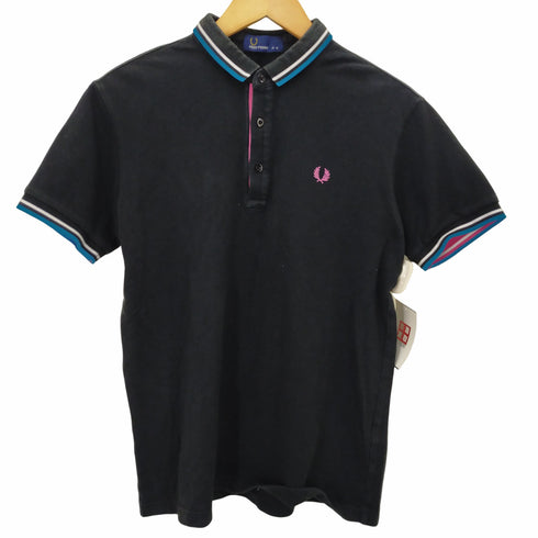フレッドペリー FRED PERRY ロゴ刺繍 ポロシャツ メンズ import:M
