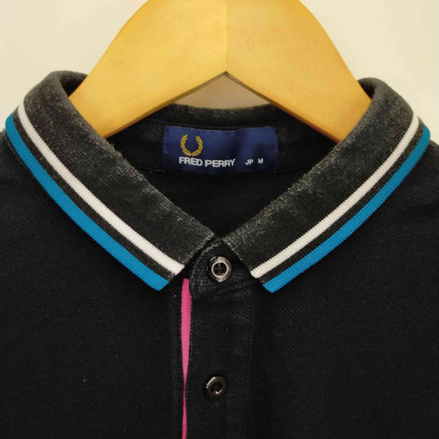 フレッドペリー FRED PERRY ロゴ刺繍 ポロシャツ メンズ import:M