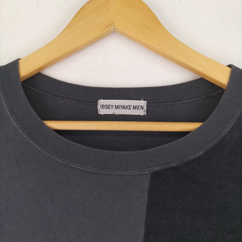 イッセイミヤケメン ISSEY MIYAKE MEN ベロア切替 L/S Tシャツ メンズ JPN:M