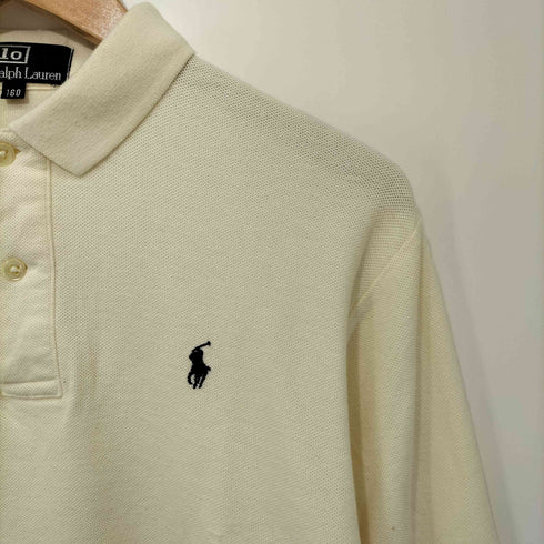 ポロバイラルフローレン Polo by RALPH LAUREN ポロシャツ カットソー 長袖 ロゴ刺繍 ポニー レディース 160CM