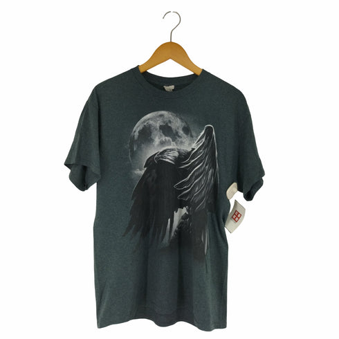 プリントクルーネックTシャツ メンズ JPN:L