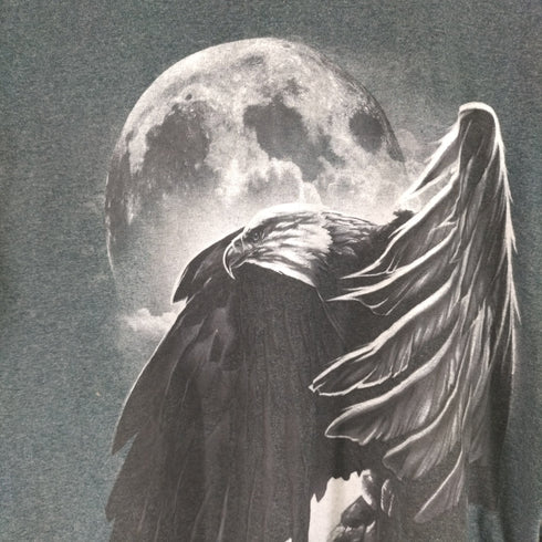 プリントクルーネックTシャツ メンズ JPN:L