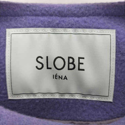 スローブイエナ SLOBE IENA スイビダブルクロスノーカラーダブル前コート レディース JPN:36