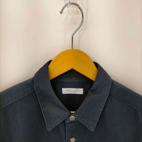 ビューティーアンドユースユナイテッドアローズ BEAUTY & YOUTH UNITED ARROWS ニドムチノ 2フラップ リラックスレギュラー シャツ メンズ JPN:L