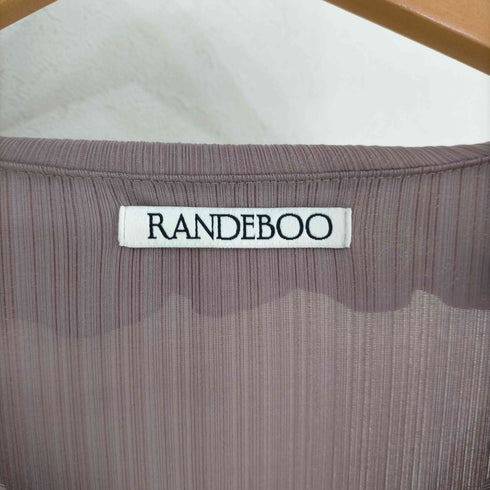 ランデブー randeboo Frill melt top レディース FREE