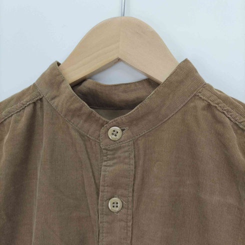 ビームスボーイ BEAMS BOY 20AW コーデュロイ バンドカラー シャツ ワンピース レディース