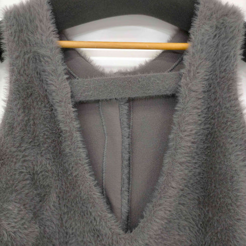 ウィルフリー willfully multi way shaggy knitvest レディース FREE