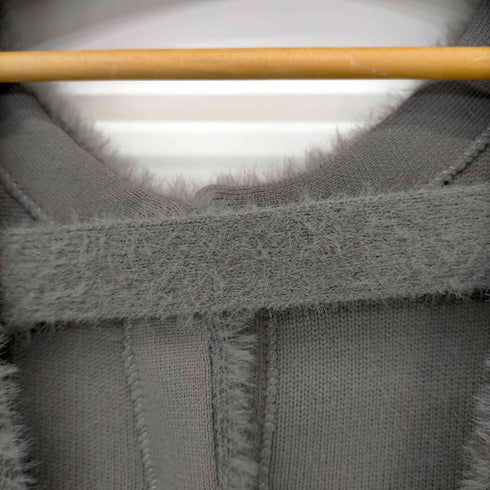 ウィルフリー willfully multi way shaggy knitvest レディース FREE