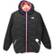 ザノースフェイス THE NORTH FACE ガールズ リバーシブル フード ジャケット ボーダー 中綿 ジップアップ レディース 18