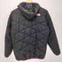 ザノースフェイス THE NORTH FACE ガールズ リバーシブル フード ジャケット ボーダー 中綿 ジップアップ レディース 18