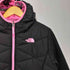 ザノースフェイス THE NORTH FACE ガールズ リバーシブル フード ジャケット ボーダー 中綿 ジップアップ レディース 18
