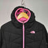 ザノースフェイス THE NORTH FACE ガールズ リバーシブル フード ジャケット ボーダー 中綿 ジップアップ レディース 18