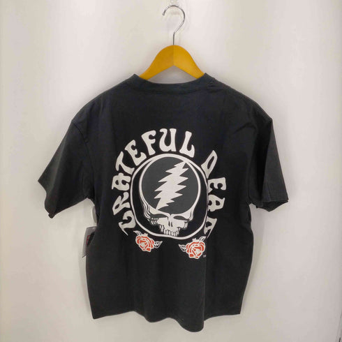 グレイトフルデッド GRATEFUL DEAD サークルロゴバックプリントTシャツ メンズ JPN:M