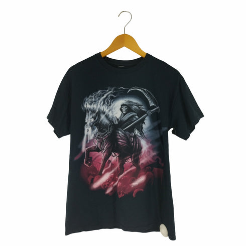 プリントクルーネックTシャツ メンズ
