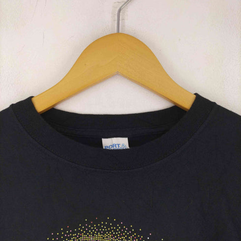 ポートアンドカンパニー PORT and COMPANY スカルプリントクルーネックTシャツ メンズ JPN:L