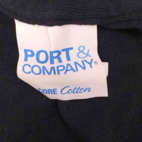 ポートアンドカンパニー PORT and COMPANY スカルプリントクルーネックTシャツ メンズ JPN:L