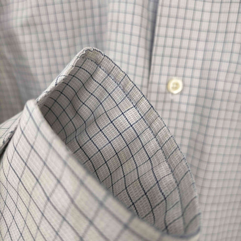ブルックスブラザーズ BROOKS BROTHERS NON-IRON コットン チェックカフスシャツ メンズ