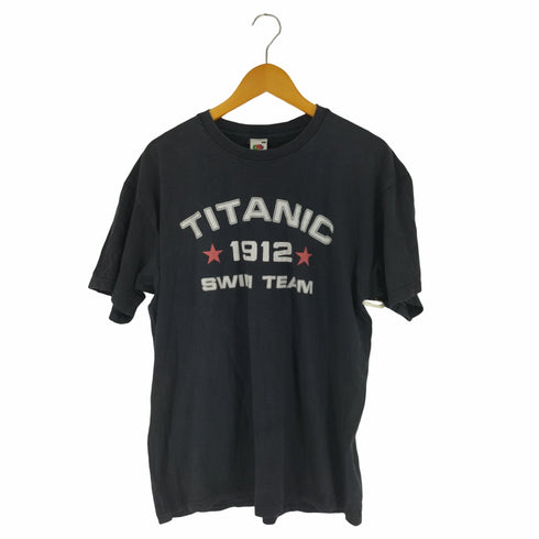 フルーツオブザルーム FRUIT OF THE LOOM TITANIC プリントクルーネックTシャツ メンズ JPN:XL