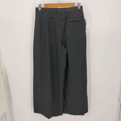 サルヴァトーレフェラガモ Salvatore Ferragamo タックデザインワイドフレアパンツ メンズ 42