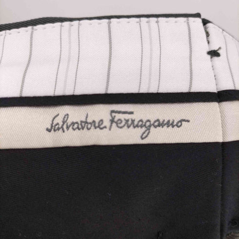 サルヴァトーレフェラガモ Salvatore Ferragamo タックデザインワイドフレアパンツ メンズ 42