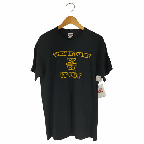 ジャージーズ JERZEES WHEN IN DOUBT プリントクルーネックTシャツ メンズ JPN:M