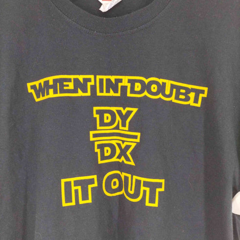 ジャージーズ JERZEES WHEN IN DOUBT プリントクルーネックTシャツ メンズ JPN:M