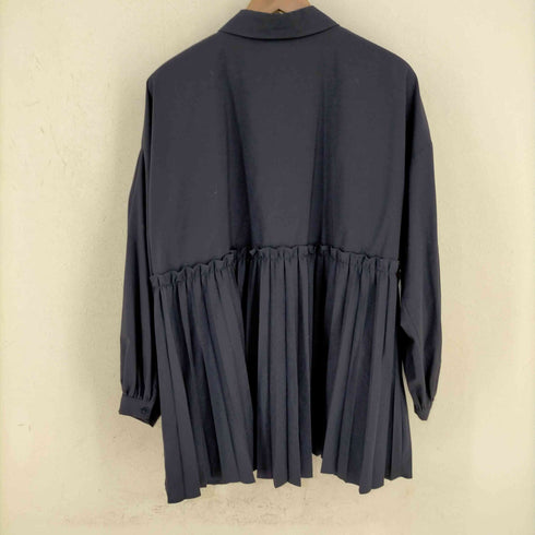 ザラ ZARA Pleaded Poplin Shirt レディース JPN:S
