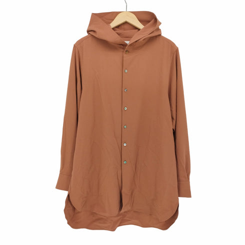プラスターナ prasthana 20AW Strings Hooded Shirt Mustard ストリング フーデット シャツ メンズ JPN:1