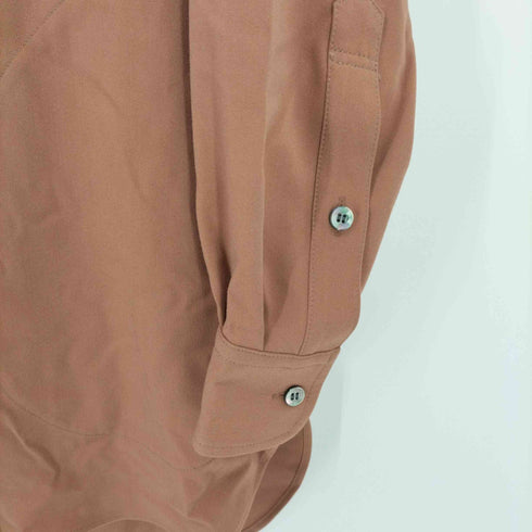 プラスターナ prasthana 20AW Strings Hooded Shirt Mustard ストリング フーデット シャツ メンズ JPN:1