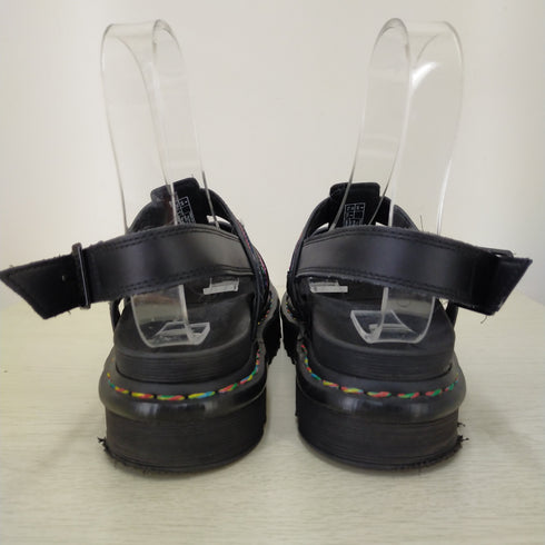 ドクターマーチン Dr.Martens yelena seqn SEQN RAINBOW 厚底スパンコールサンダル レディース US:6