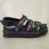 ドクターマーチン Dr.Martens yelena seqn SEQN RAINBOW 厚底スパンコールサンダル レディース US:6