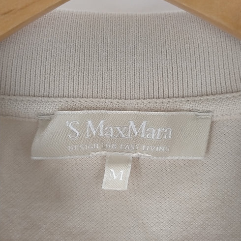 エス マックスマーラ 'S Max Mara ラインストーンデザイン ポロシャツ レディース JPN:M