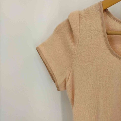 フォクシー FOXEY 素材切替カシミヤニットワンピース レディース JPN:40