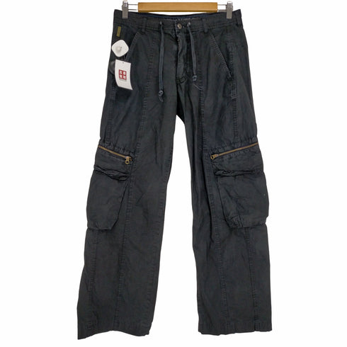 アルマーニジーンズ ARMANI JEANS 90~00S ジップデザインカーゴパンツ メンズ US:30-31