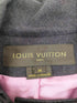 ルイヴィトン LOUIS VUITTON ウール アンゴラ ダブルジャケット フラワーモチーフ レディース FR:36