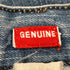 GENUINE ジップフライ デニムパンツ メンズ