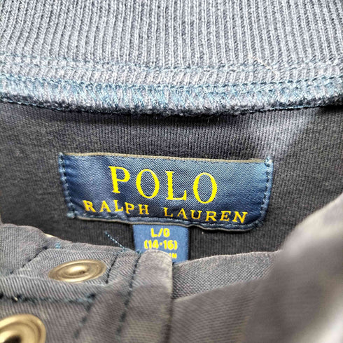 ポロラルフローレン POLO RALPH LAUREN ポニー刺繍 スウェットライナー ミリタリージャケット メンズ JPN:L