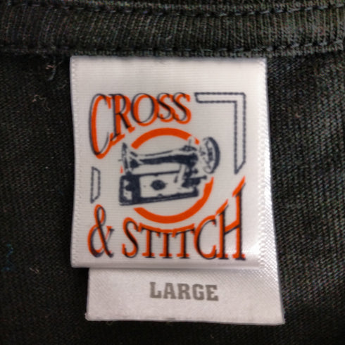 クロスステッチ CROSS STITCH アーティストバックプリントTシャツ メンズ JPN:L