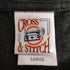 クロスステッチ CROSS STITCH アーティストバックプリントTシャツ メンズ JPN:L