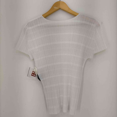 プリーツプリーズイッセイミヤケ PLEATS PLEASE ISSEY MIYAKE 07ss チェックプリーツカットソー レディース 3