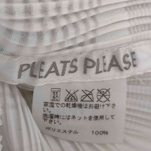 プリーツプリーズイッセイミヤケ PLEATS PLEASE ISSEY MIYAKE 07ss チェックプリーツカットソー レディース 3