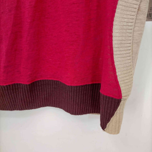 ツモリチサト TSUMORI CHISATO パネル切替リネンニット レディース JPN:2